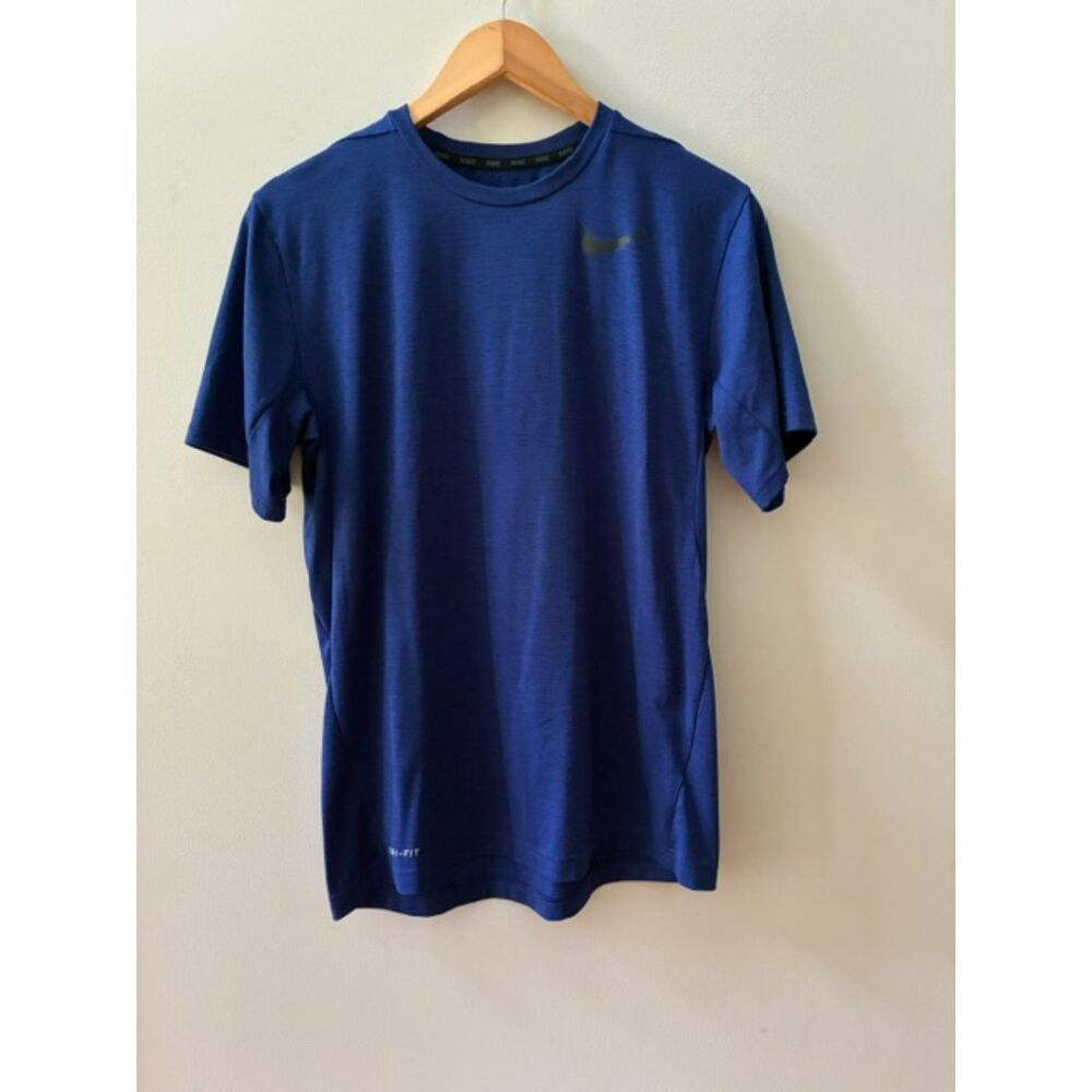 Nike Dri-FIT Performance T-Shirt Men's Medium Blue Athletic Tee